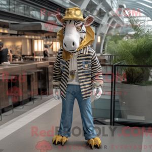 Mascot character of a Gold...