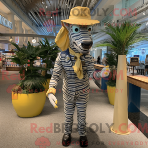 Mascottefiguur van een...