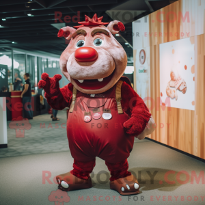 Mascot character of a...