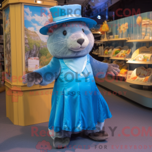 Mascottefiguur van een...