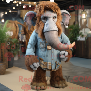 Mascot character of a Rust...