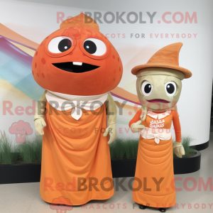 Mascottekarakter van een...