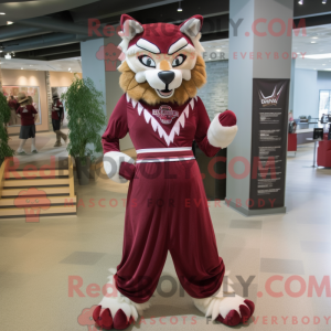 Mascot character of a...