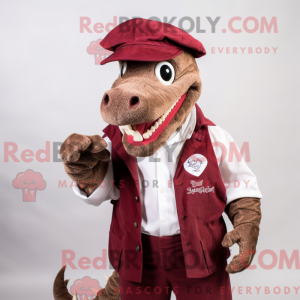 Mascot character of a...