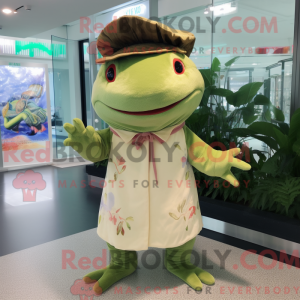 Mascot character of a Olive...