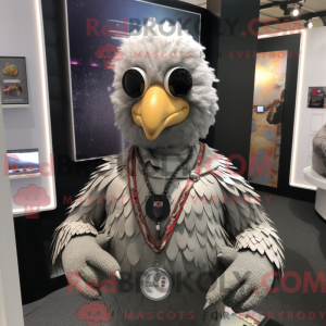 Mascot character of a Gray...