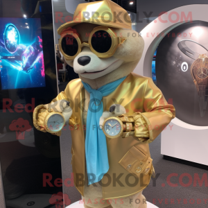 Mascot character of a Gold...