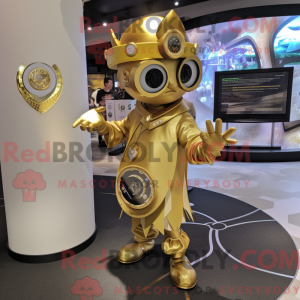 Maskot karakter af en...