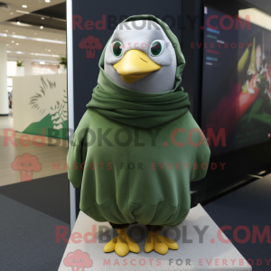 Mascot character of a Olive...