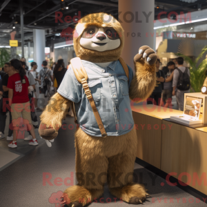 Mascot character of a Gold...