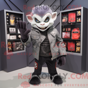Personagem de máscara de um...