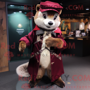 Mascot character of a...