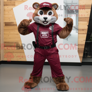 Personnage mascotte d un...