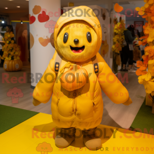 Mascot character of a Gold...