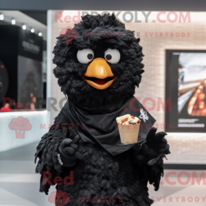 Maskottchen eines Black...
