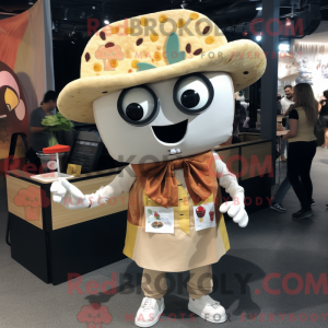 Mascot character of a Cream...