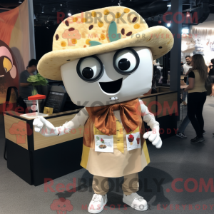 Personaje mascota de tacos...