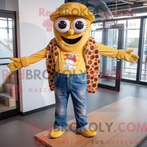 Mascottekarakter van een...