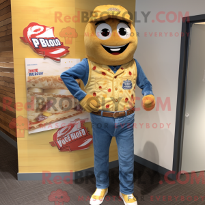 Mascot character of a Gold...