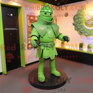 Mascot character of a Lime...