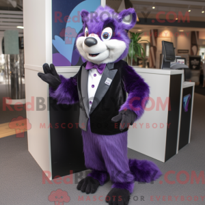 Postava maskota Purple...