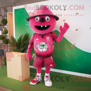 Mascot character of a...