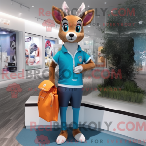 Mascot character of a Deer...