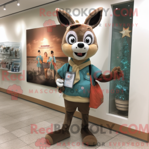 Maskottchen-Charakter eines...