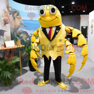 Mascot character of a...