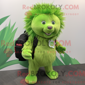 Personagem de máscara de um...
