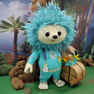 Mascot karakter van een...