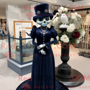 Maskotfigur af en Navy...
