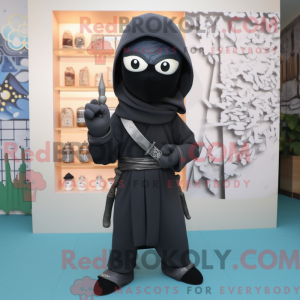 Maskotkarakter af en Ninja...