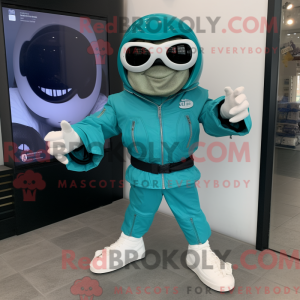 Mascot karakter van een...