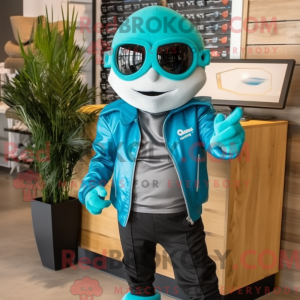 Mascot character of a...
