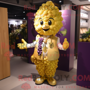 Maskottchen einer goldenen...