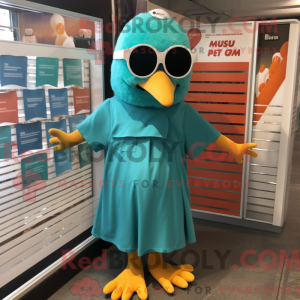 Mascot karakter van een...