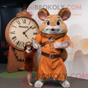 Mascot karakter van een...