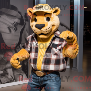 Mascottekarakter van een...