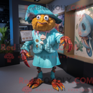 Mascot character of a...
