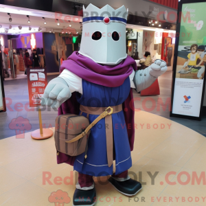 Personagem de máscara de um...