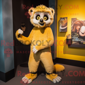 Personnage mascotte d un...