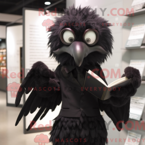 Mascot character of a Black...