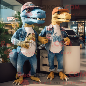 Maskot karakter av en...