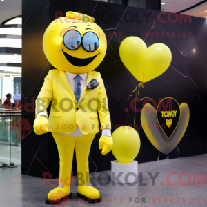 Mascot character of a Lemon...
