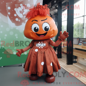 Mascot character of a Rust...