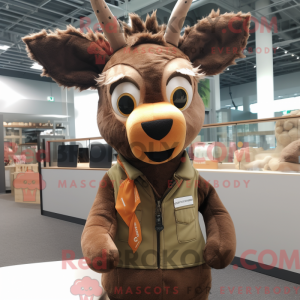 Mascot karakter van een...