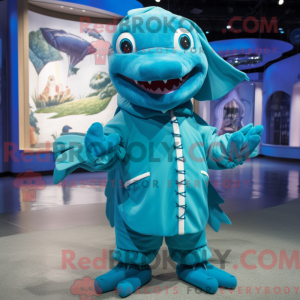 Mascot character of a...