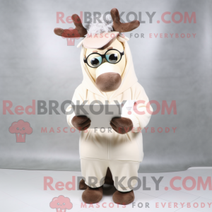 Mascot character of a Cream...