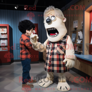 Mascottekarakter van een...
